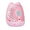 Cat New USB Fan Mini Portable Fan Resplable Small Fan for Home Office مكتب سطح المكتب Sq 2022 Pink