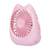 Cat New USB Fan Mini Portable Fan Resplable Small Fan for Home Office مكتب سطح المكتب Sq 2022 Pink