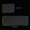 Colorful RGB Luminous Mousepad RGB Backlight Mouse Pad Adjustable Luminescence Modes Non-slip Mouse Pad 800*300*4mm