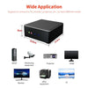 T-Bao Mn25 Mini PC 4GB+128GB سطح المكتب كمبيوتر MINI HOST AMD R5-2500U DUAL-BAND MINI PC للمكتب المنزلي EU CLOP