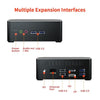 T-Bao Mn25 Mini PC 4GB+128GB سطح المكتب كمبيوتر MINI HOST AMD R5-2500U DUAL-BAND MINI PC للمكتب المنزلي EU CLOP