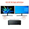 T-Bao Mn25 Mini PC 4GB+128GB سطح المكتب كمبيوتر MINI HOST AMD R5-2500U DUAL-BAND MINI PC للمكتب المنزلي EU CLOP