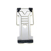 AOSIMAN Portable Monitor Support Stand Holder Multi-Level Adjustment Bracket for Displays Smart Phone Tablet Silver