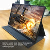 Portable Monitor Laptop Smart Case Protection Case Stand Holder with Sticker Easy Carrying With Speaker Hole for 12.5inch Monitor