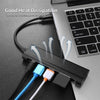 متعدد الوظائف 6 في 1 Type-C Hub Type-C إلى USB3.0 HD محول مع SD TF فتحة بطاقة USB3.1 محول التوصيل والتشغيل أسود