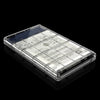 USB3.0 Hard Drive Case 2.5'' SATA HDD SSD Enclosure Portable High-speed Transmission HDD Enclosure Transparent