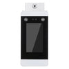 DT20W 4.3 بوصة قياس درجة الحرارة بالأشعة تحت الحمراء للوجه ديناميكي PalmPrint نظام التحكم في الوصول الطرفي آلة الحضور بكلمة مرور الوجه شاشة تعمل باللمس كاميرا عالية الدقة EU Plug