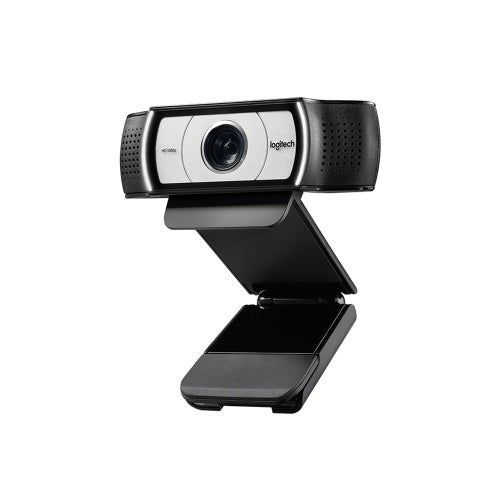 كاميرا ويب Logitech C930e C930C Business Webcam 1080P H.264 مكالمة فيديو جماعية للكمبيوتر المحمول وكاميرا مراقبة عبر الإنترنت وتعليم التركيز التلقائي وكاميرا الويب مع ميكروفون