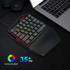 35 Buttons Gaming Keyboard Mechanical Keyboard Backlight Gaming Key-Pad Mobile Phones Game Accessories