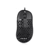 DarmoShark N1 65g ماوس خفيف الوزن 16000 ديسيبل متوحد الخواص للألعاب PAW3389 ماوس مستشعر بصري لأجهزة الكمبيوتر المحمول وسطح المكتب باللون الأسود