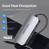 Vention TGHHB 5IN1 USB-C HUB Type-C إلى 4 * USB 3.0 + PD كمبيوتر محمول PC USB 3.0 HUB محول محول مقسم