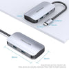 Vention TGHHB 5IN1 USB-C HUB Type-C إلى 4 * USB 3.0 + PD كمبيوتر محمول PC USB 3.0 HUB محول محول مقسم
