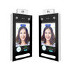 DT-10W 7 بوصة قياس درجة الحرارة PalmPrint التعرف الديناميكي للوجه جهاز طرفي نظام التحكم في الوصول آلة الحضور بكلمة مرور الوجه شاشة تعمل باللمس قابس الاتحاد الأوروبي