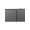 Wireless BT Keyboard Folding Keyboard Portable Ultra Slim BT Keyboard with Touchpad for Windows/Android/iOS Grey