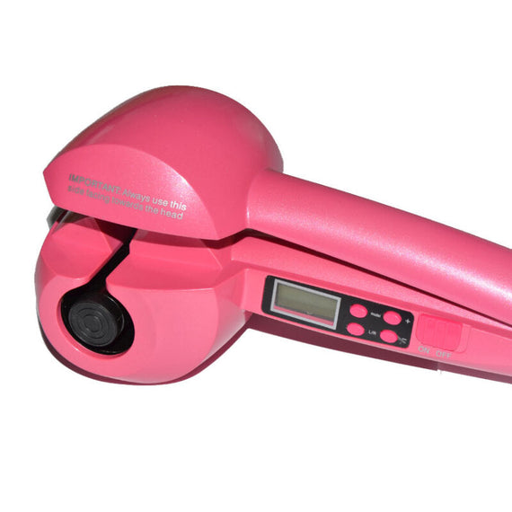 CLRLIFE Premium Automatic Hair Curler - Pink