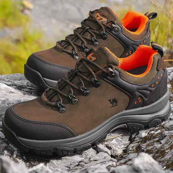 Camel Men’s Hiking Shoes - Light Brown