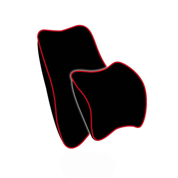 مسند رأس وسادة دعم السيارة الفاخر - أسود 