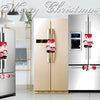 Christmas Refrigerator Door Handle Cover - Multicolor