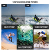 W9B 1080P 30FPS Max 12MP Wifi Waterproof 30M Shockproof 170°Wide Angle 2.0" Screen Outdoor Action Sports Camera Camcorder Digital Cam Video HD DV Car DVR