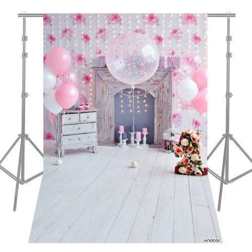 Andoer 1.5 * 2.1m/5 * 7ft حفلة عيد ميلاد للتصوير الفوتوغرافي