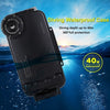 PULUZ for iPhone 7 & 8 40m/130ft Waterproof Diving Housing Case for Surfing Swimming Photo Video Taking Underwater Cover (Black)