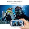 PULUZ for iPhone 7 & 8 40m/130ft Waterproof Diving Housing Case for Surfing Swimming Photo Video Taking Underwater Cover (Black)