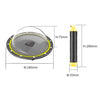 TELESIN 6inch Dome Port Dive Case Underwater 30m with Floating Shank