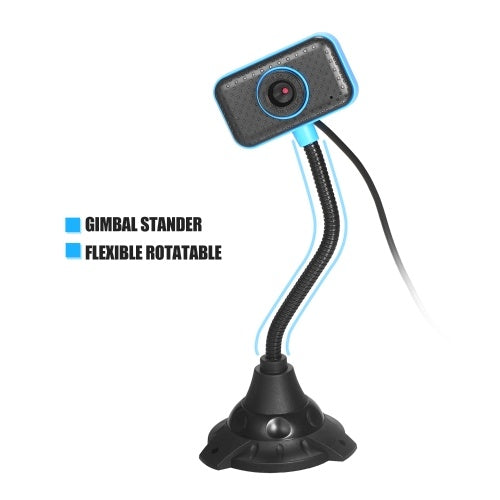 HD Webcam USB Desktop Laptop Camera