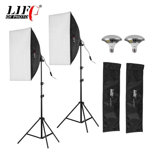 عمر الصورة LF-ET5750ⅡStudio Softbox Lighting Kit