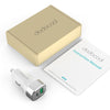 شاحن سيارة dodocool بقوة 33 وات بمنفذين مع شحن سريع 3.0 ومنفذ شحن بمخرج USB-C لهاتف iPhone