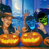 Halloween Party Mask LED Scary Flash Mask EL Line Light Mask Cosplay Mask Party Clothing Mask