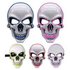 Halloween Party Mask LED Scary Flash Mask EL Line Light Mask Cosplay Mask Party Clothing Mask