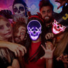 Halloween Party Mask LED Scary Flash Mask