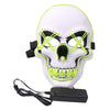 Halloween Party Mask LED Scary Flash Mask