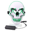 Halloween Party Mask LED Scary Flash Mask