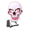 Halloween Party Mask LED Scary Flash Mask
