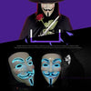 Halloween Party Mask LED Scary Flash Mask