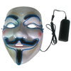 Halloween Party Mask LED Scary Flash Mask