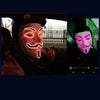 Halloween Party Mask LED Scary Flash Mask