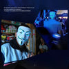 Halloween Party Mask LED Scary Flash Mask