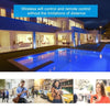48W SMART WIFI مصباح السقف التحكم الصوتي التحكم عن بُعد قابلاً للذاكرة مصابيح السقف وظيفة الذاكرة سطح غرفة نوم منزلية الضوء 85V-265V