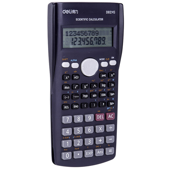 الة حاسبة علمية بريميوم من ديلي D82MS - ازرق داكن