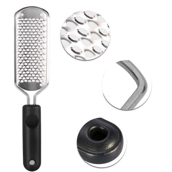 مبرد قدم مزدوج الجانب - أسود