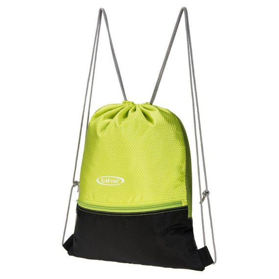 حقيبة رياضية / رياضية برباط - أسود وأصفر