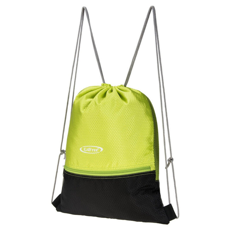 حقيبة رياضية / رياضية برباط - أسود وأصفر