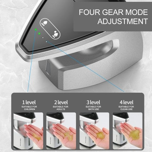 موزع الصابون التعريفي المنزلي التلقائي بدون لمس الاستشعار غسل اليد السائل موزع الصابون الذكي