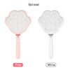 Electric Fly Swatter 2 in 1 Rechargeable Mosquito Racket Insect Bug Zapper Fly Killer Cat-paw Shape 3 Layer Electric Grid 3800 Volts for Indoor and Outdoor Pest Control