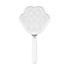 Electric Fly Swatter 2 in 1 Rechargeable Mosquito Racket Insect Bug Zapper Fly Killer Cat-paw Shape 3 Layer Electric Grid 3800 Volts for Indoor and Outdoor Pest Control