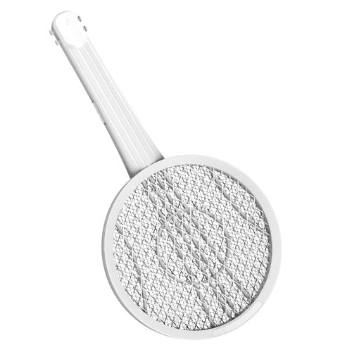 منشة الذبابة الكهربائية 2 في 1، مضرب البعوض القابل لإعادة الشحن، صاعق الحشرات، صاعق الذباب، تصميم مستوحى من الجيتار، 3 طبقات شبكة كهربائية 3800 فولت لمكافحة الحشرات في الأماكن المغلقة أو الهواء الطلق