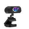 كاميرا ويب صغيرة متعددة الوظائف عالية الوضوح بمنفذ USB كاميرا كمبيوتر 1080P مدمجة بميكروفون للحد من الضوضاء بطول 8 أمتار
